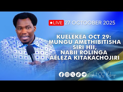 LIVE OCOAN MONDAY SERVICE BROADCAST Oct 27 2025