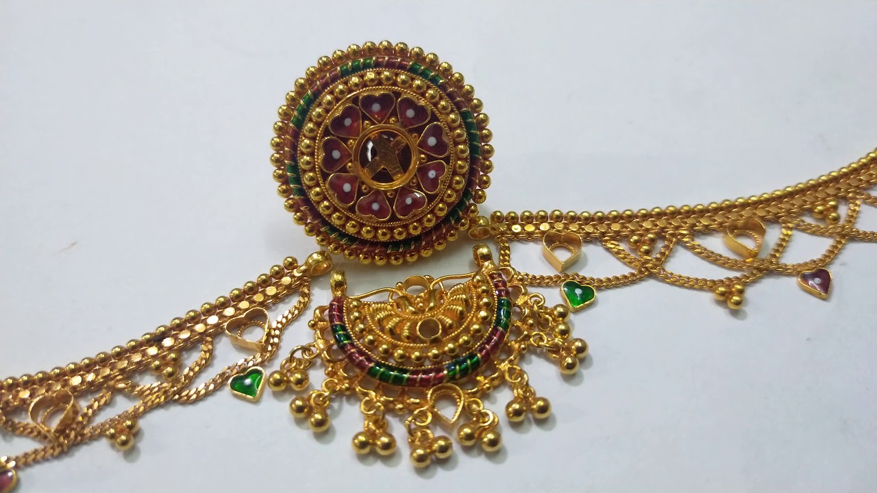 Gold Rakhdi Set, Jewellery, Gajanand Gold, GgBg - YouTube