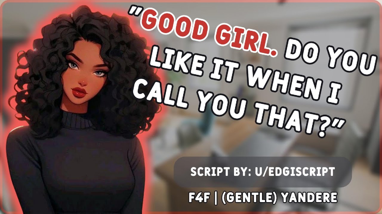 [F4F] Yandere Therapy || Gentle Yandere | Therapy Session | "Good Girl" Galore