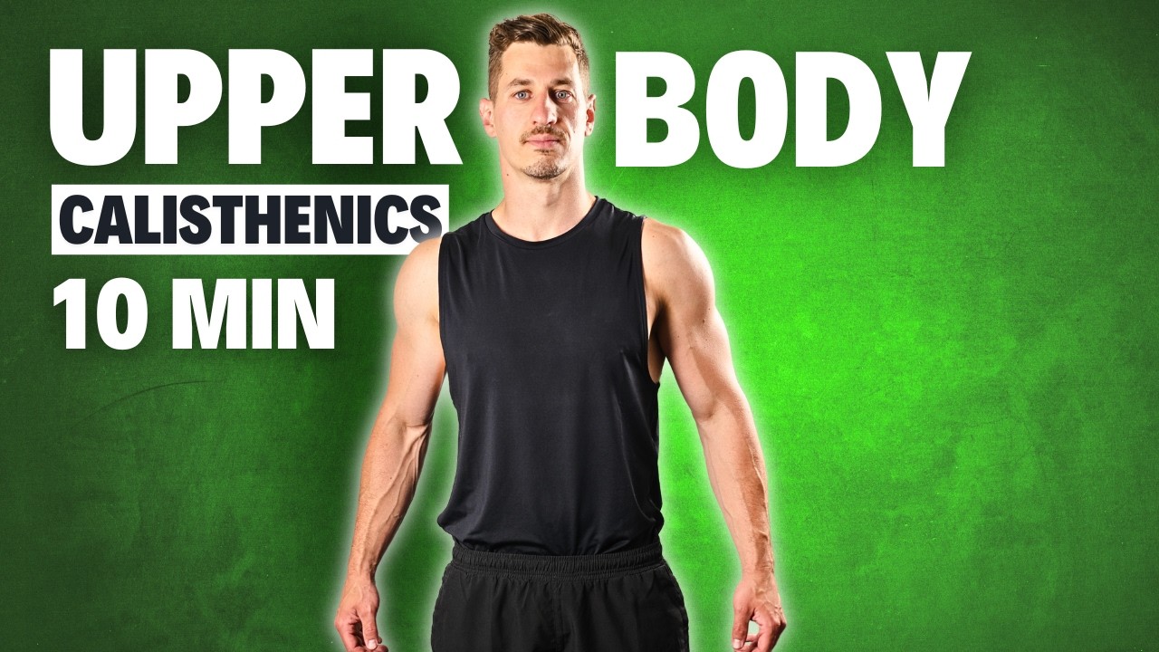 10 Min UPPER BODY CALISTHENICS WORKOUT | No Repeat | Follow Along
