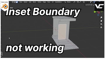 Waarom werkt de insetgrens niet in Blender?
