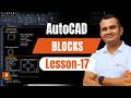 AutoCAD Blocks Tutorial | Create & Insert Block (Step-by-Step) | Lesson-17