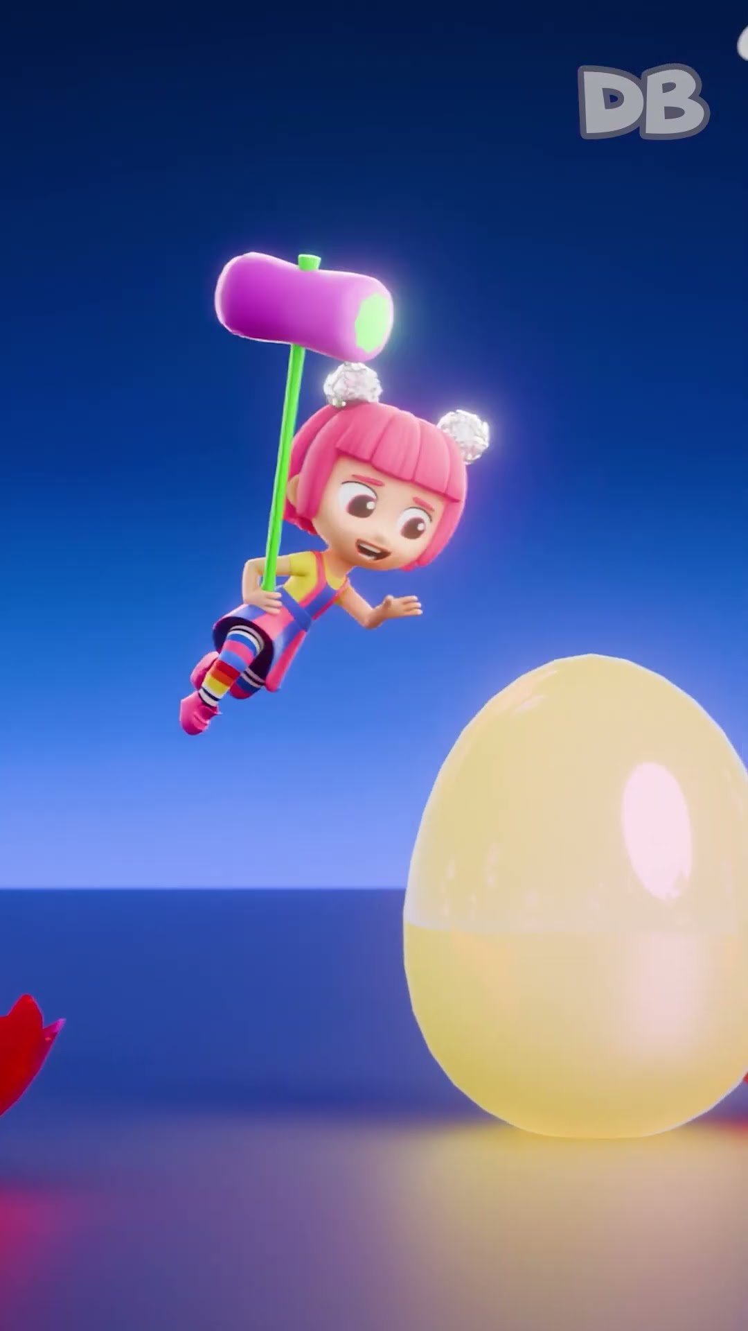 Huge Balloons, Tasty Apples \u0026 Exciting Surprise Eggs! | D Billions #shorts #db