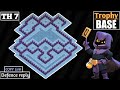 New Powerfull Town hall 7 Base + Copy Link | Defence base | ( Clash of clans )#coc #mobilegaming