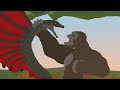 Titanus Nozuki vs Kong  |  EPIC BATTLE  |  Pivot Animation