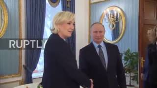 Обложка Vladimir Poutine Reçoit Marine Le Pen à Moscou Скачать Vladimir Poutine Reçoit Marine Le Pen à Moscou