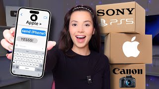 Celebrity I DM'ed 100 Tech Brands to see what I can get for FREE! Profile
