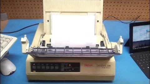 Surface Printing to Dot Matrix