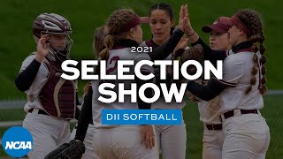 NCAA DII softball bracket selection show | 2021