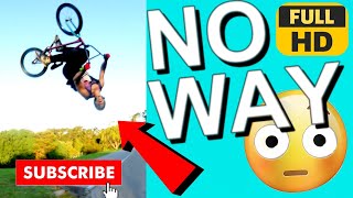 Learning 360 Backflip on a Bmx Bike !