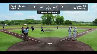 West Hills 14u vs Legacy TN Mojo (15-1 win)