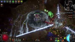 3.22 Death Oath Caustic Arrow Occultist Minotaur   Maven   3 bosses