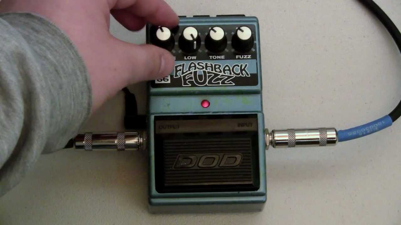 Digitech Flashback Fuzz Bass Demo - YouTube