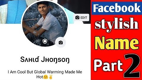 How to Change Facebook Name In Stylish Font | 2020 Trick |