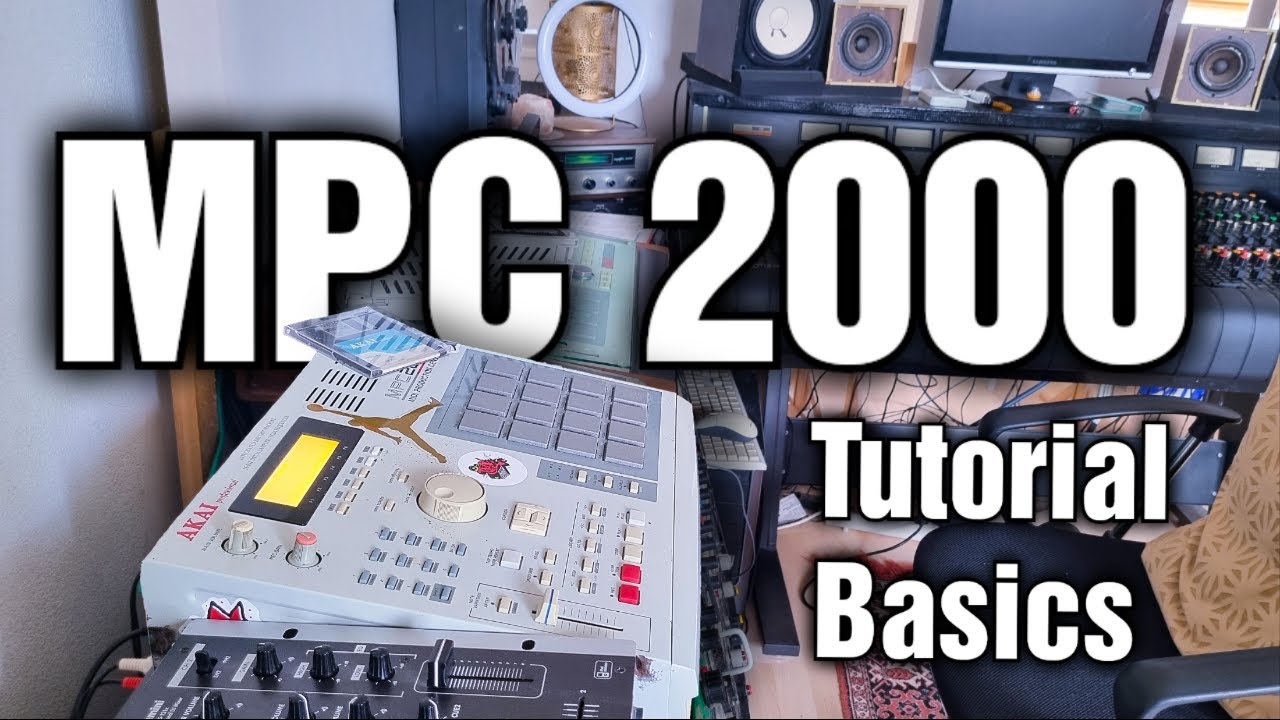 Akai mpc 2000 Sample Tutorial For Beginners how to sample YouTube