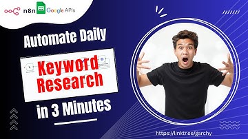 Automate Daily Keyword Research with n8n in 3 Minutes (No Coding)