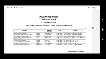 Du Sol 6th semester Online classes starts 2022 !! Complete info in detail....