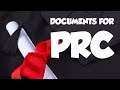 Documents need for PRC 2020. PRC online apply 2020. PRC certificate.
