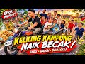 SERUNYA KAMI KELILING KAMPUNG SUMBERJO NAIK BECAK BARENG BOCIL!!