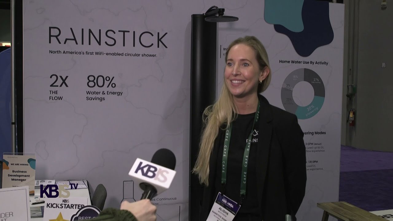 Best of KBIS - RainStick Shower - CNTV