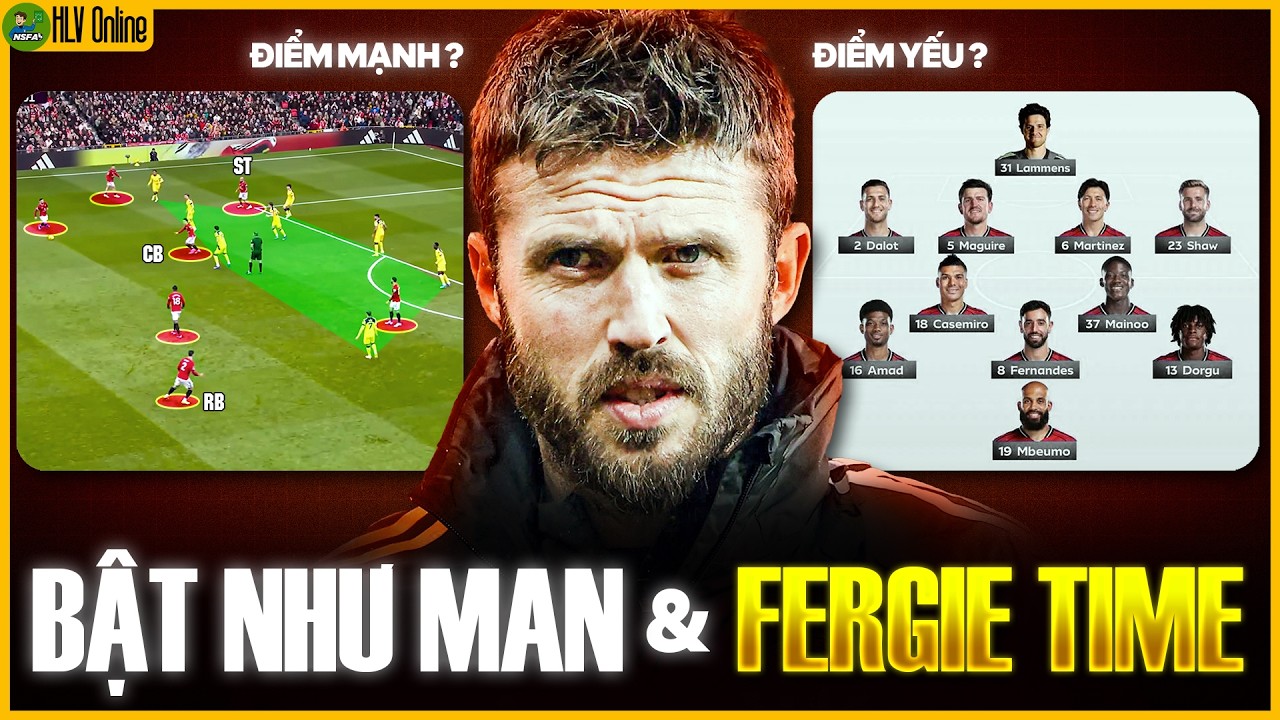 CARRICK ĐÃ SỬA CHỮA MAN UTD Xuất Sắc Thế Nào Chỉ Sau 5 Trận? | NSFA