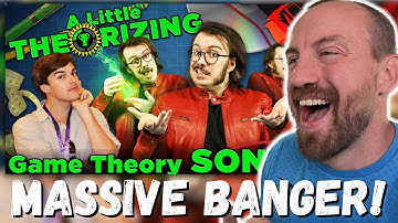 MASSIVE BANGER! A LITTLE THEORIZING | Official Game Theory Song! (REACTION!!!) The Stupendium