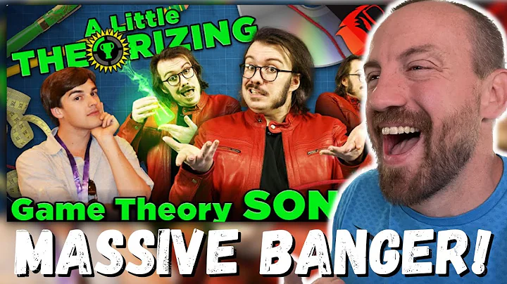 MASSIVE BANGER! A LITTLE THEORIZING | Official Game Theory Song! (REACTION!!!) The Stupendium