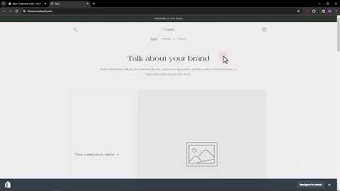 How to Change Shopify Store Name | EASY