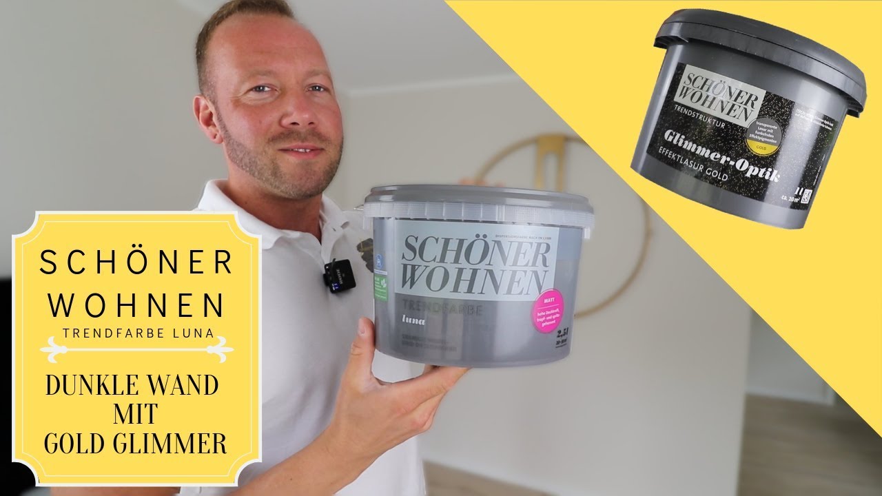 Schoner Wohnen Mit Glimmer Optik Effektlasur Gold Youtube