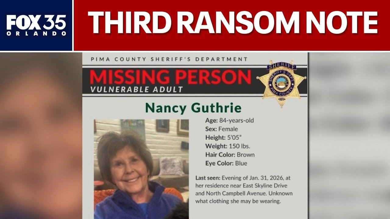 Nancy Guthrie: Is new ransom note a hoax?