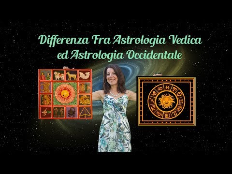 Video: Differenza Tra Astrologia Vedica E Occidentale