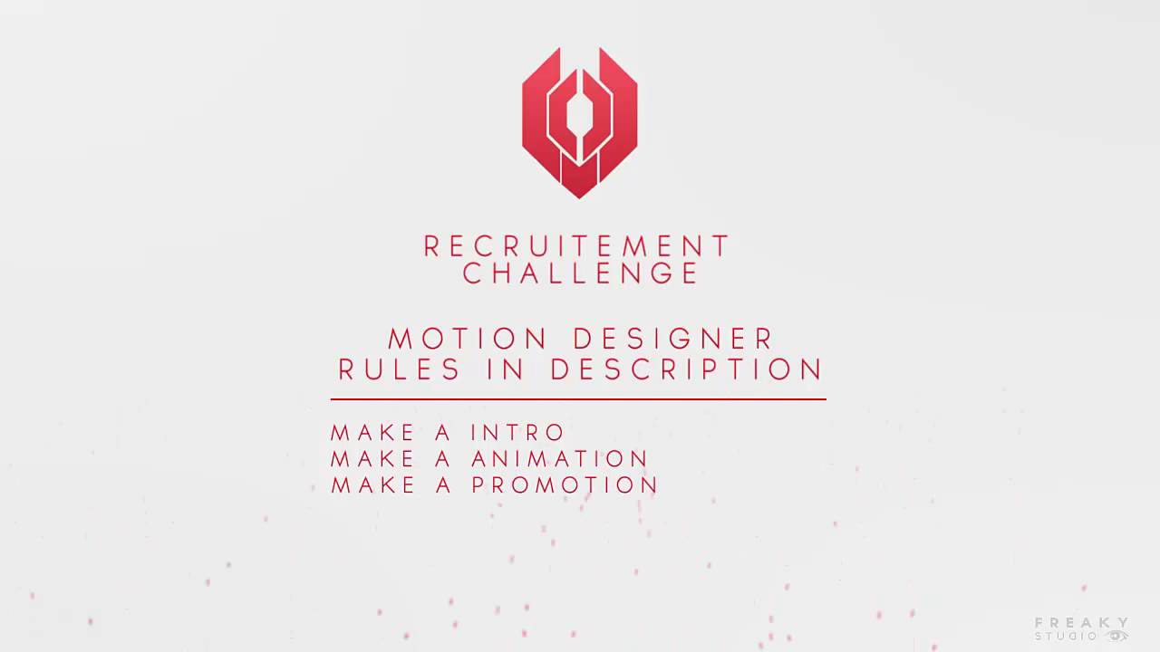 RECRUTEMENT CHALLENGE VFX [ RULES IN DESCRIPTION ] | Thanks 0.3k !!