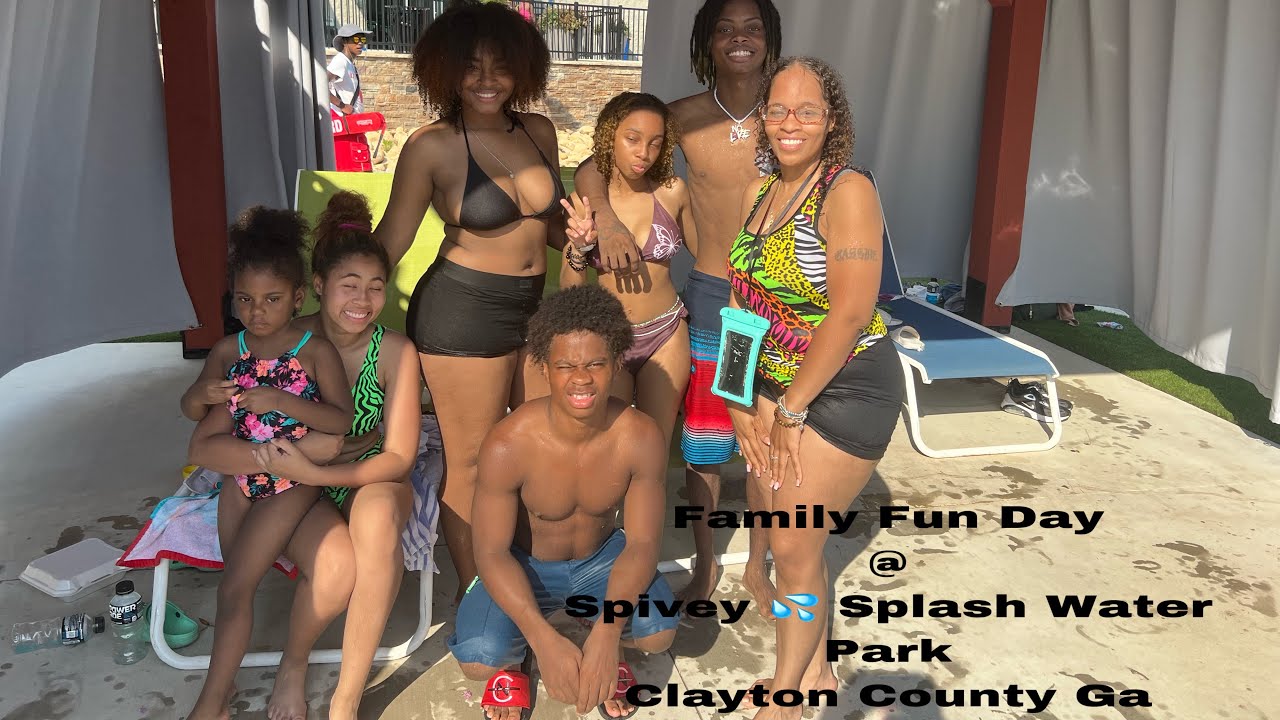 Family Day@ Spivey Splash Water 💦 Park / Clayton County GA