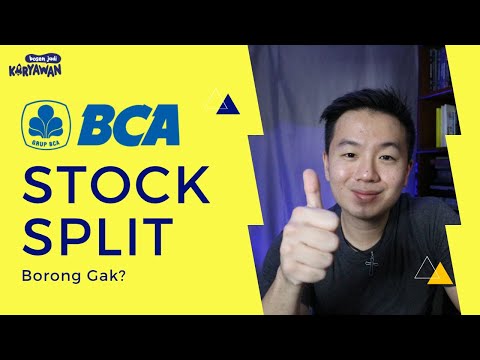 BCA Stock Split Kenapa Harus Diborong?