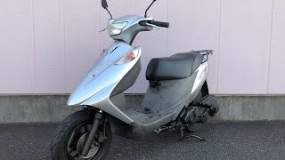 【スズキ】アドレスV125G CF46A 4st Fi メットイン サイドスタンド