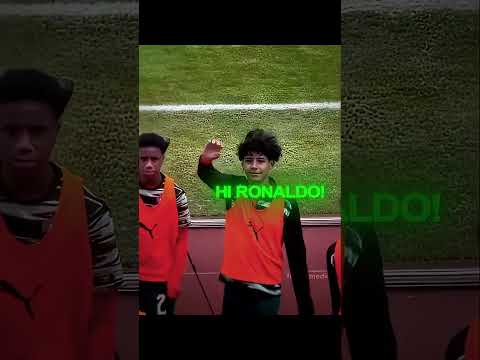 The Ronaldo SIU |  Like father, Like son 💕#ronaldo