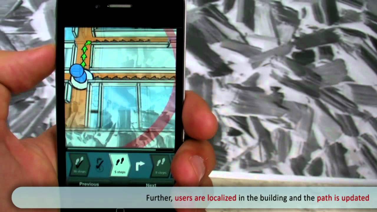 Indoor Navigation with Mixed Reality World-in-Miniature Views on Mobile Devices