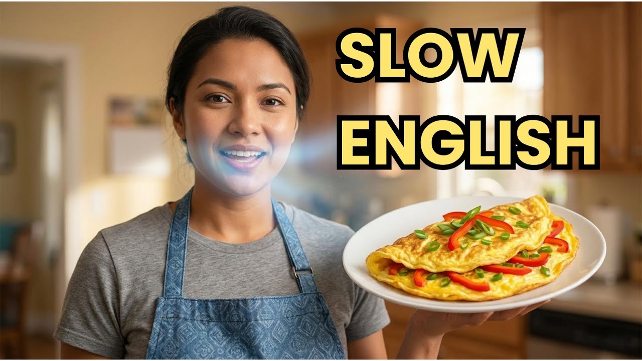 Cooking a Simple Meal | Shadowing English Practice For Beginner