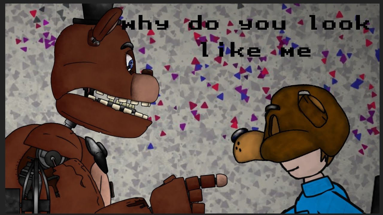 [dc2/fnaf] withered freddy | voice lines animated part1 - YouTube