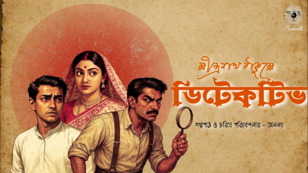 Detective (ডিটেকটিভ) | Rabindranath Tagore | Bengali Audio Story | Goppo Bondhu Ananya 