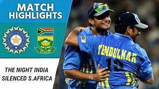 The Night India Silenced South Africa | Harbhajan & Kumble Spin Web | IND vs SA 2001 ODI Highlights