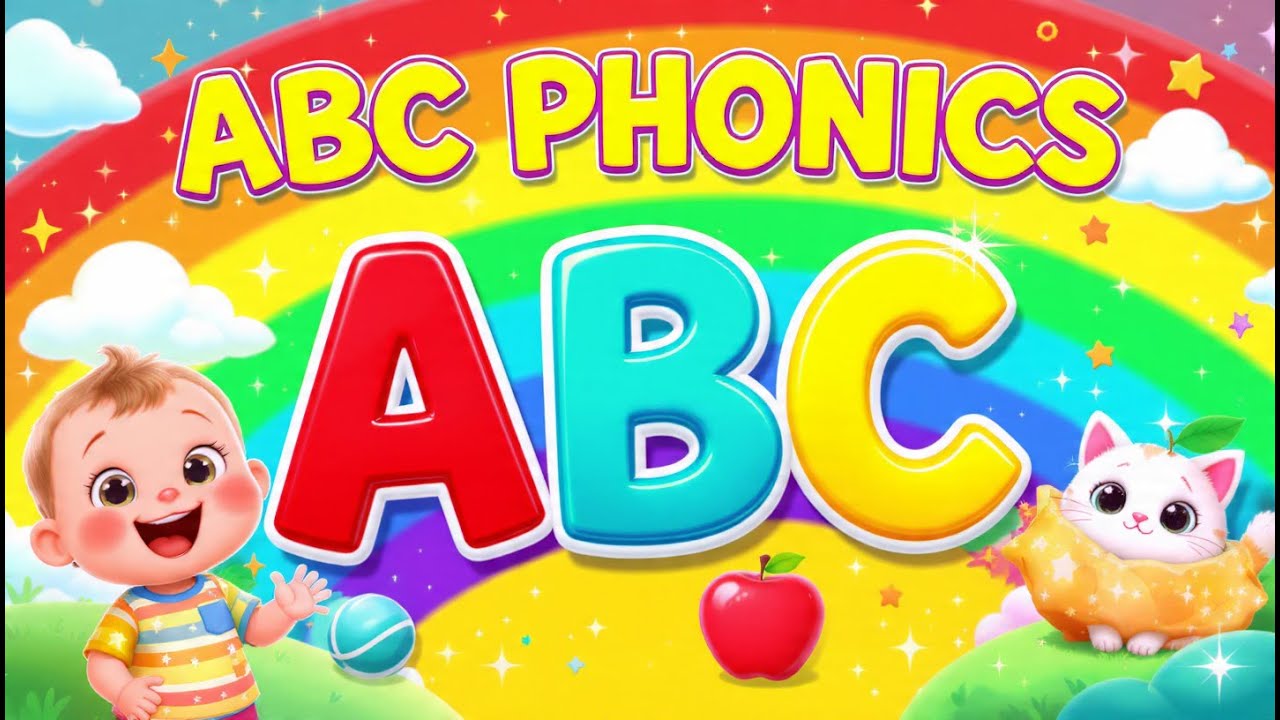 A for Apple 🚗🎈 ABCD Ride to Learning Fun! 2 - YouTube