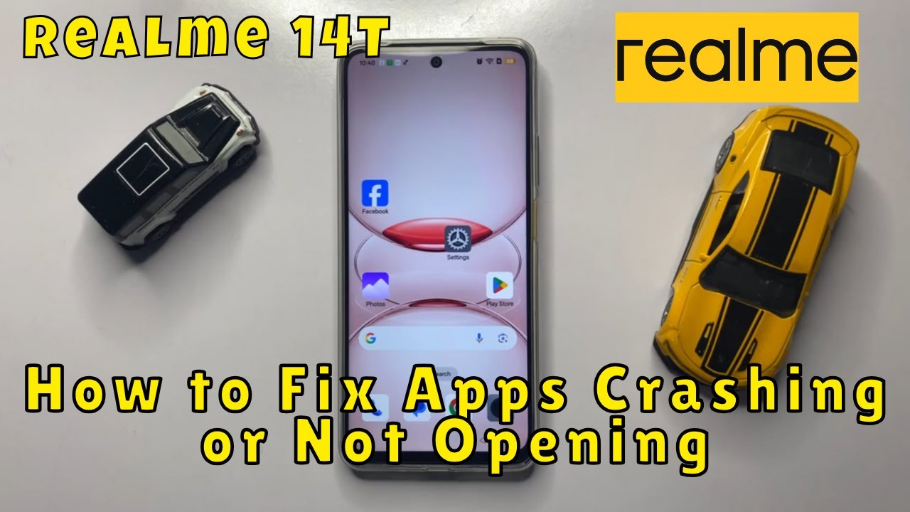 ✅ How to Fix Apps Crashing or Not Opening on Realme 14T