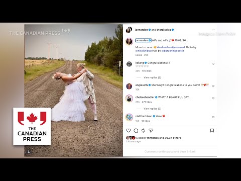 Jann Arden heiratet die isländische Autorin Thordis Elva