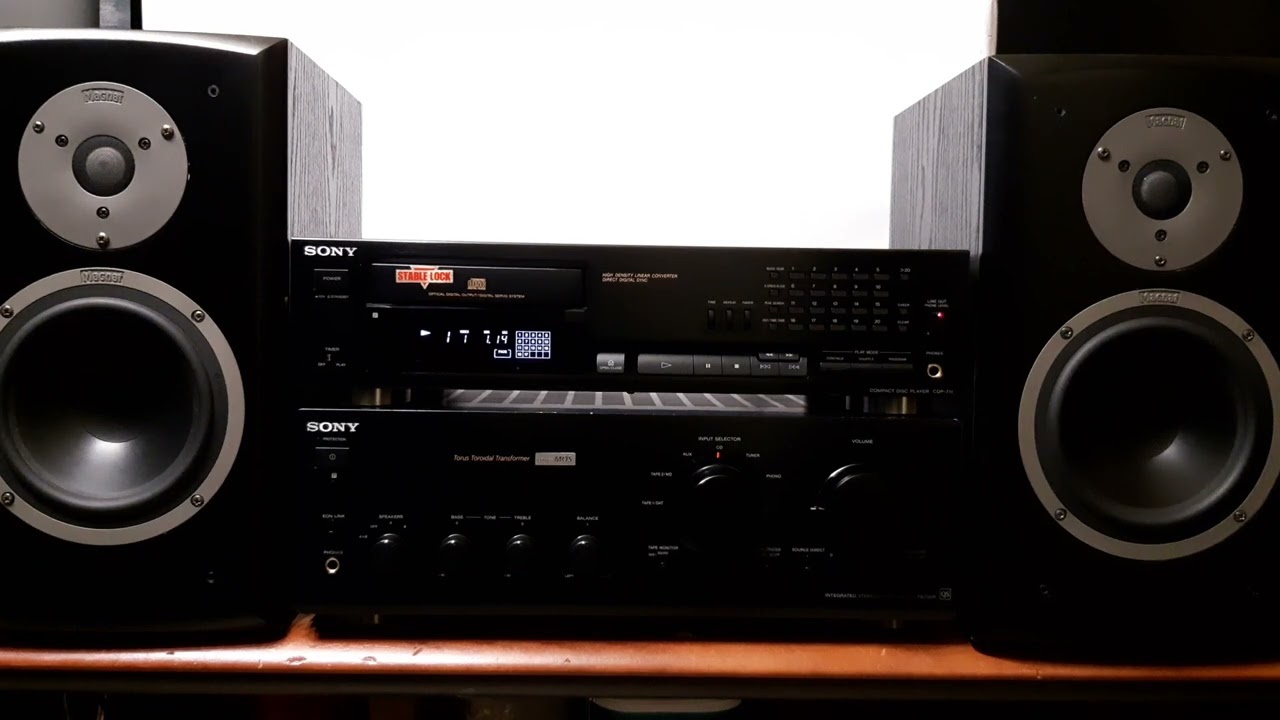 Sony TA FB730R Sony CDP 711 Magnat VECTOR 22