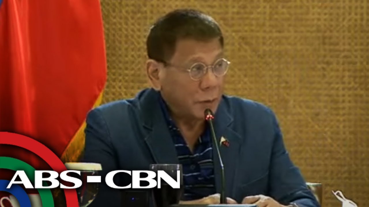 Duterte briefly removes face mask, shield in IATF meeting, saying he couldn’t speak properly