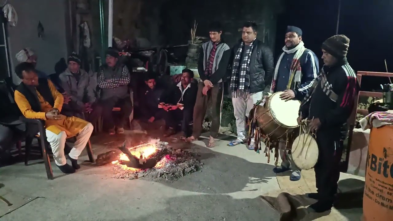 हंत्या देवता जागर चरण दास जी द्वारा पहलगांव खोला 