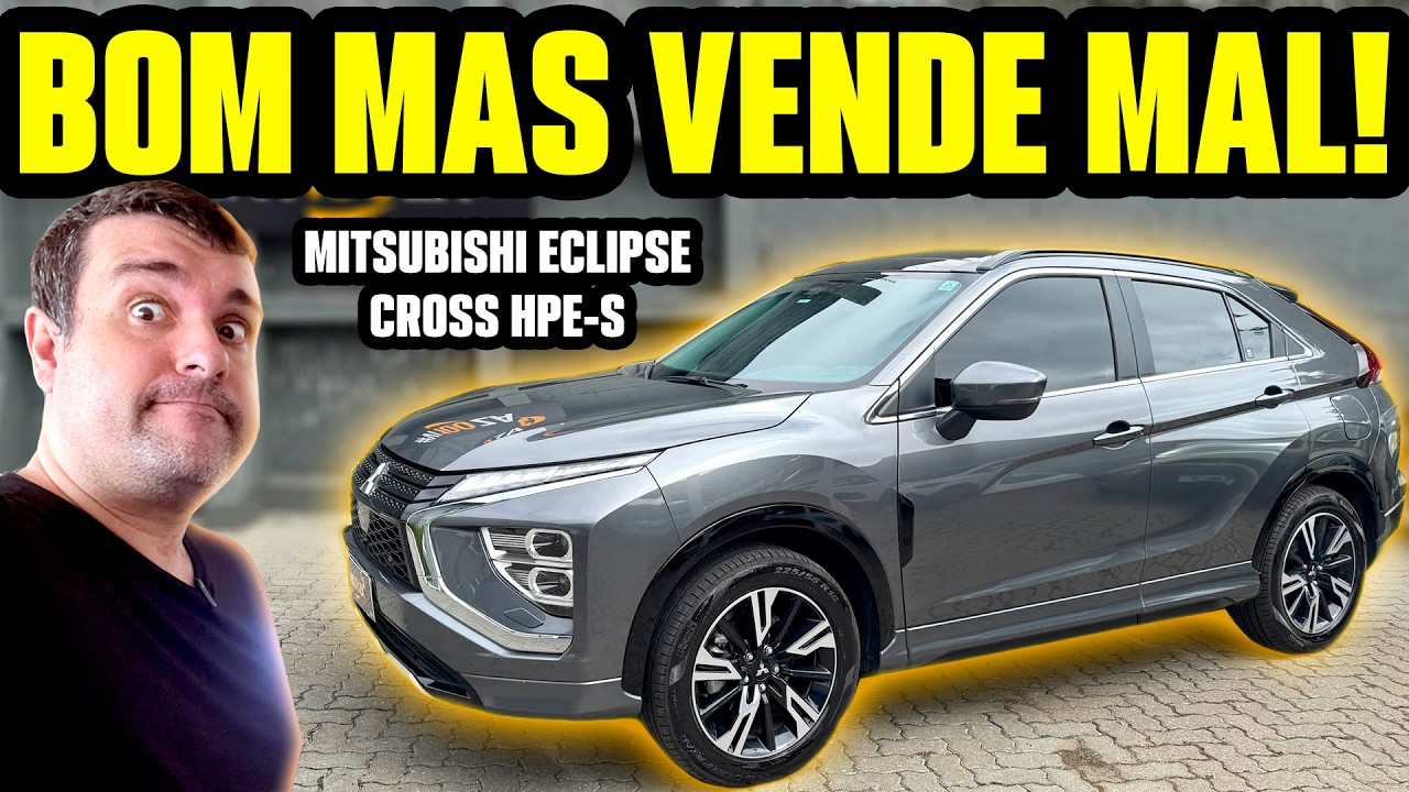 MUITO MELHOR QUE COROLLA CROSS mas TU NÃO ACREDITA! ECLIPSE CROSS: ESQUECIDO e EXCELENTE NEGÓCIO!