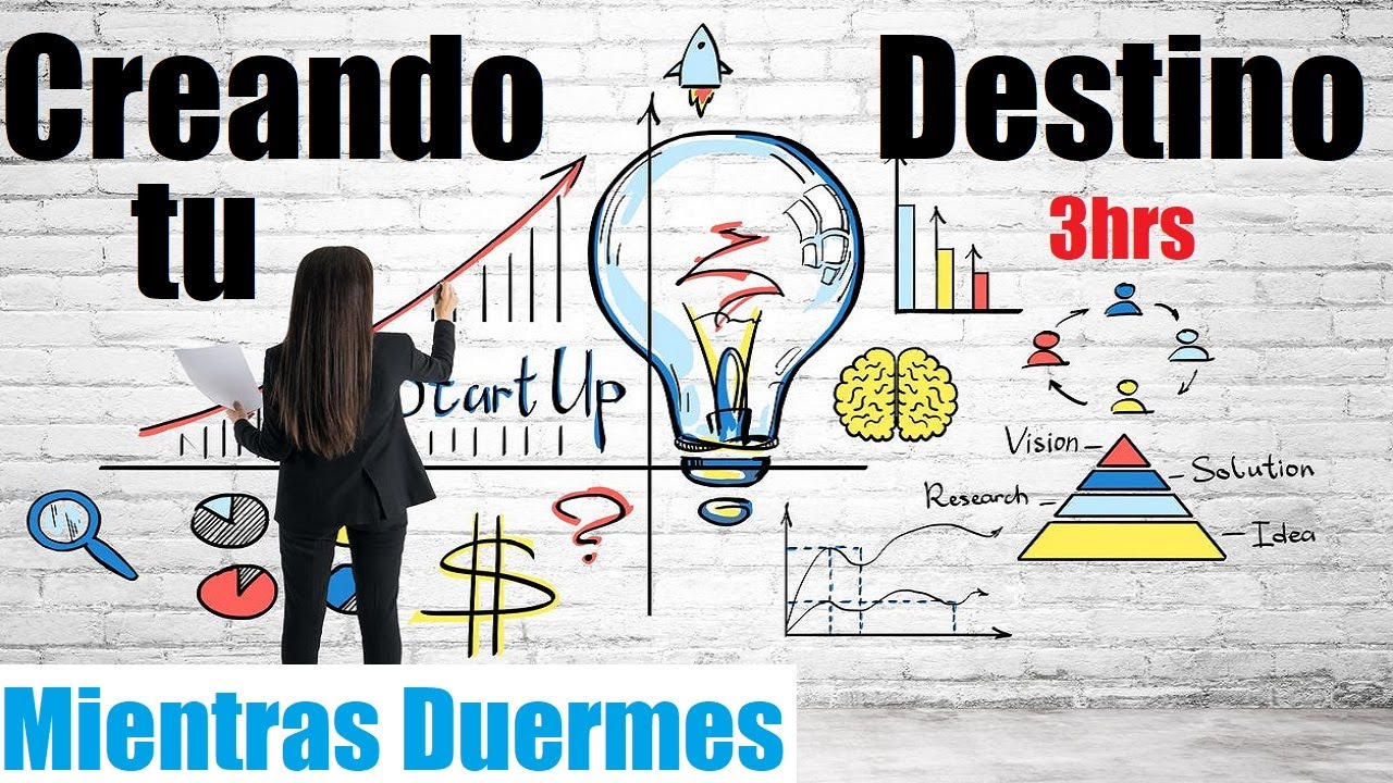 Crea tu Destino Mientras Duermes, Hipnosis y PNL 3hrs - YouTube