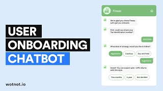 User Onboarding Chatbot | WotNot